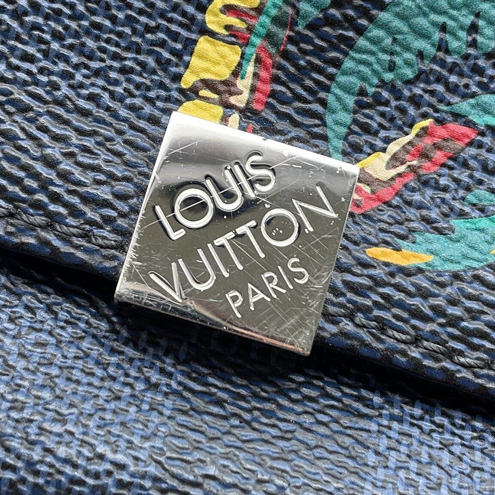 LOUIS VUITTON District NoirN50005 Damier Cobalt Canvas Size PM