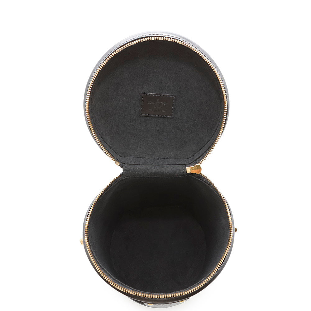 LOUIS VUITTON Cannes NoirM53997 Monogram Vernis Leather Size PM