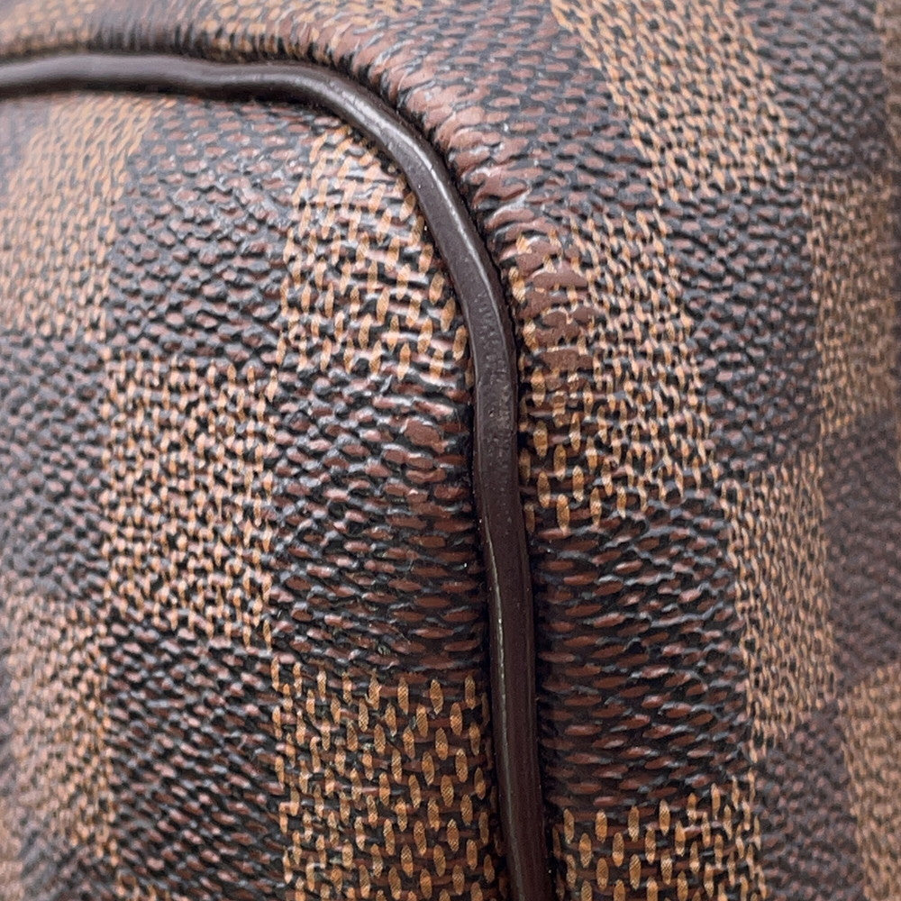 LOUIS VUITTON Speedy Bandouliere RedN40060 Damier Ebene Canvas Size 30