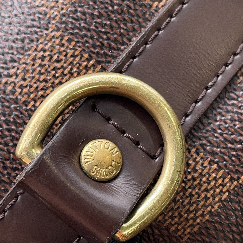 LOUIS VUITTON Speedy Bandouliere RedN40060 Damier Ebene Canvas Size 30