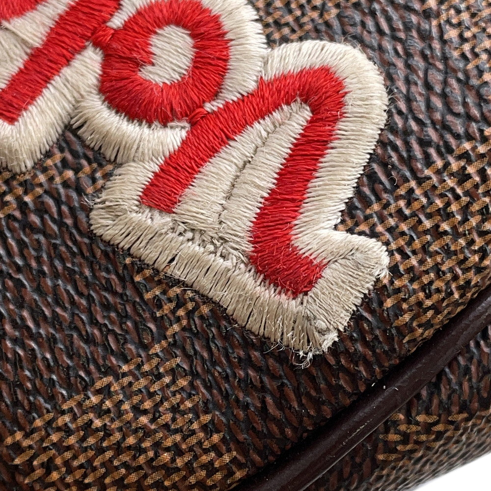 LOUIS VUITTON Speedy Bandouliere RedN40060 Damier Ebene Canvas Size 30