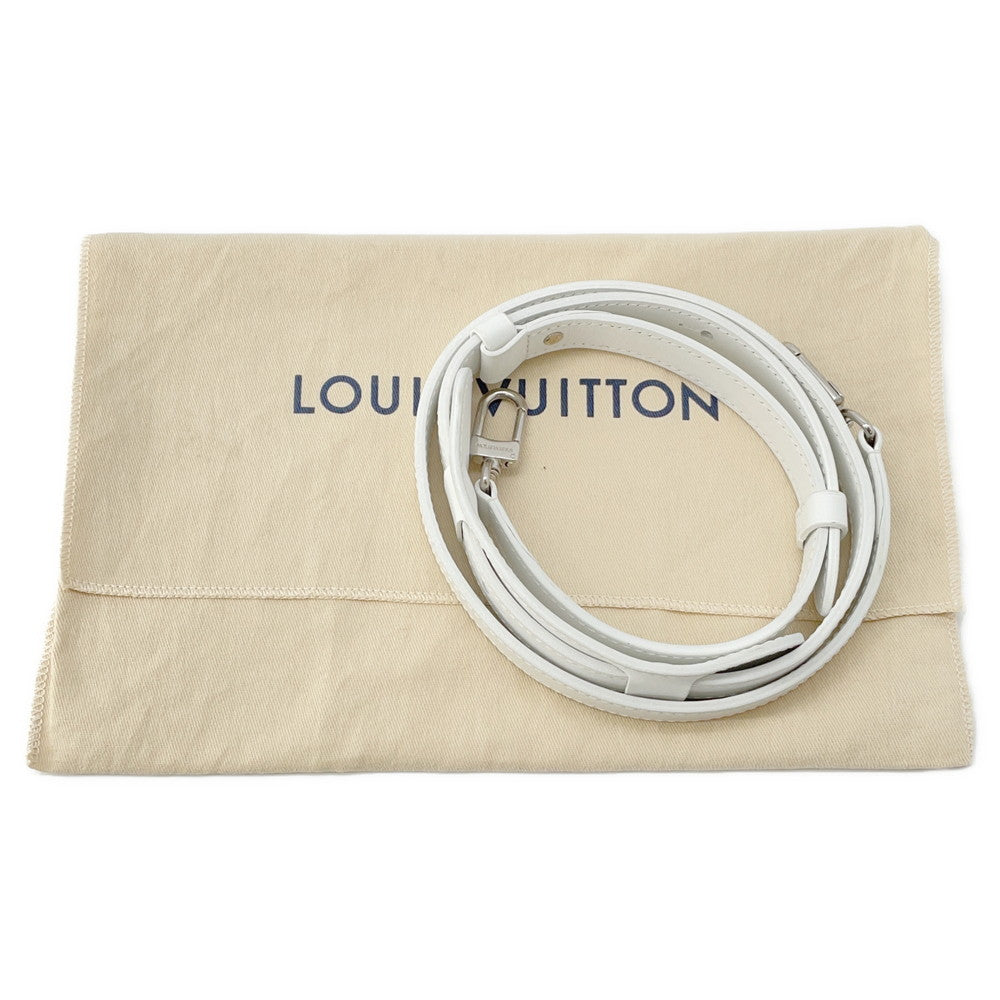 LOUIS VUITTON Keepall Yellow/WhiteM80842 Taurillon Leather Size XS