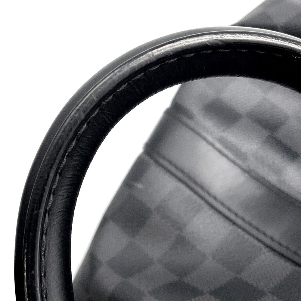 LOUIS VUITTON Keepall Bandouliere NoirN41418 Damier Graphite Size 45