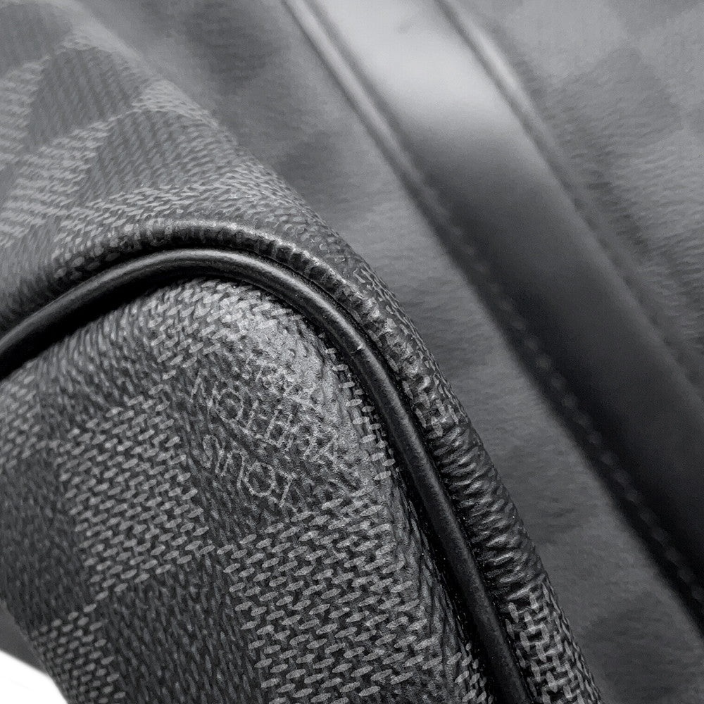 LOUIS VUITTON Keepall Bandouliere NoirN41418 Damier Graphite Size 45