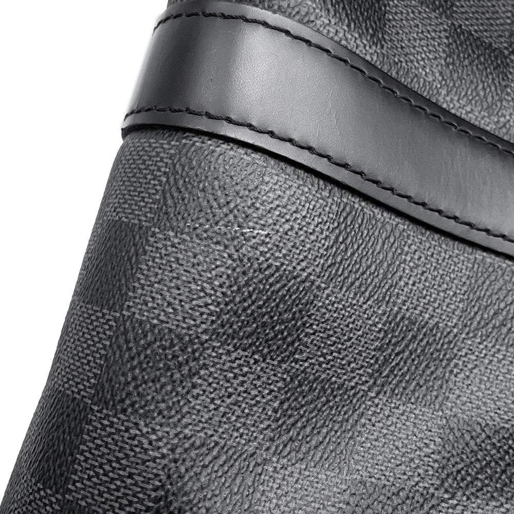 LOUIS VUITTON Keepall Bandouliere NoirN41418 Damier Graphite Size 45