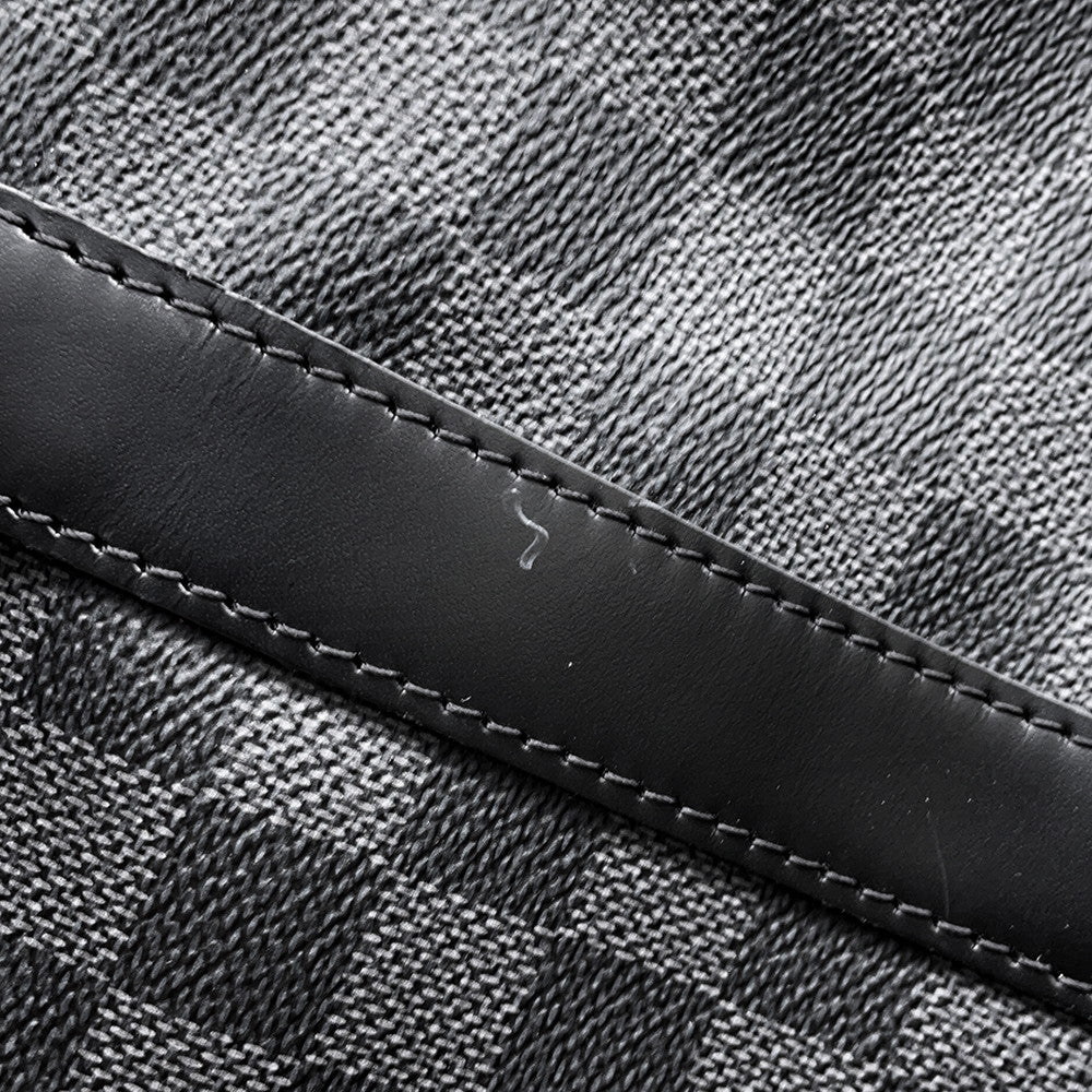 LOUIS VUITTON Keepall Bandouliere NoirN41418 Damier Graphite Size 45