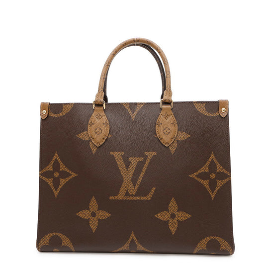 LOUIS VUITTON Onthego RedM45321 Monogram Monogram Reverse Canvas Monogram Giant Size MM