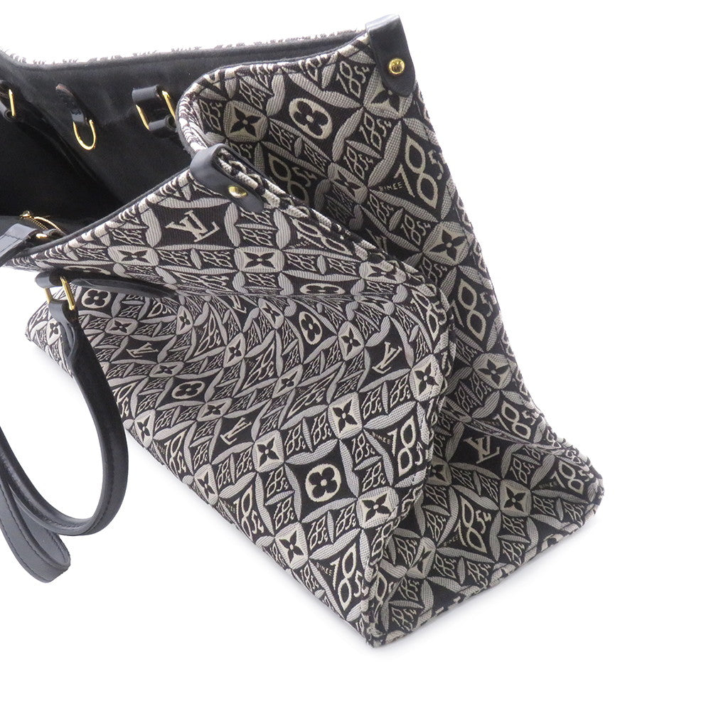 LOUIS VUITTON Onthego NoirM57207 Monogram / Jacquard SINCE1854 Size GM