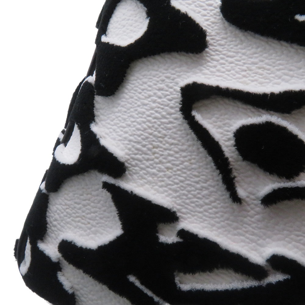 LOUIS VUITTON Speedy Bandouliere White/NoirM45563 Monogram Urs Fischer Size 25