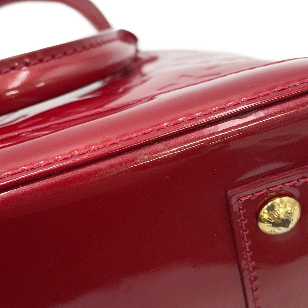 LOUIS VUITTON Alma Pomme D'amourM91606 Monogram Vernis Leather Size BB