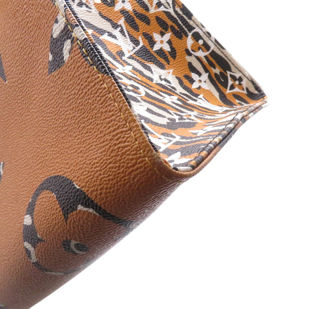 LOUIS VUITTON Onthego IvoireM44675 Monogram / Jungle Size GM