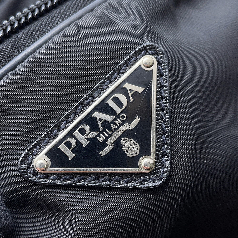 PRADA Handbag Black Nylon
