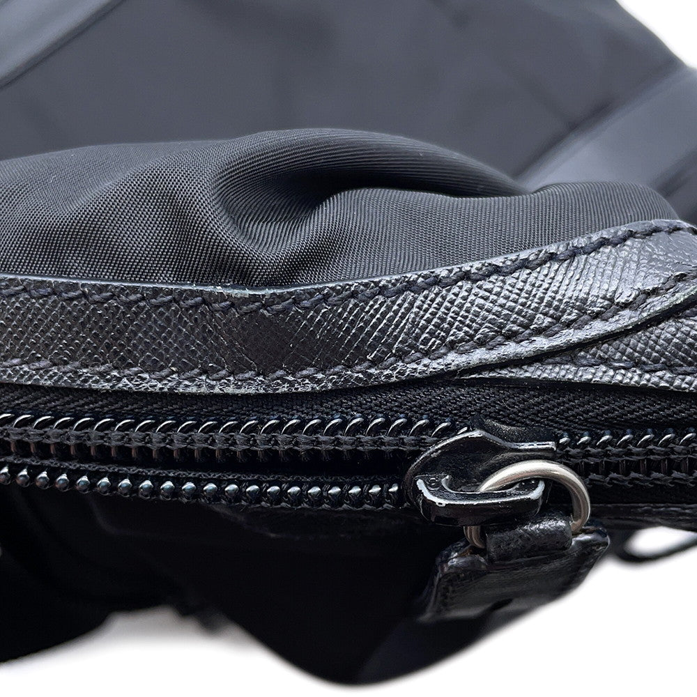 PRADA Handbag Black Nylon