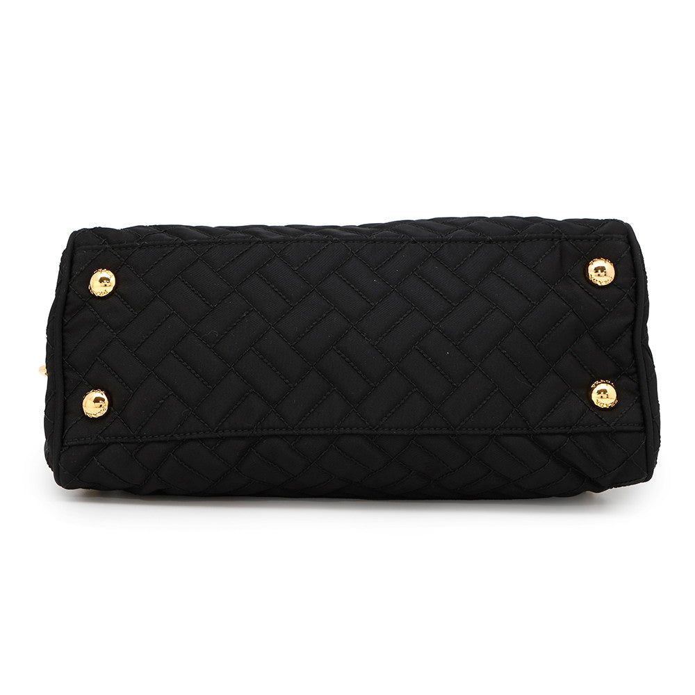 PRADA Quilted ChainShoulder Bag BlackBR4965 Nylon