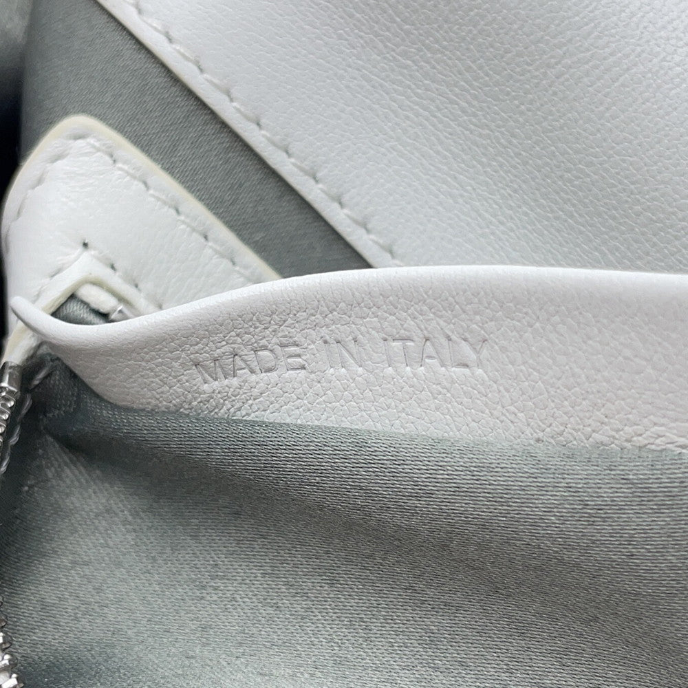FENDI Marc Jacobs collaboration Mamma Bucket White8BR600 Leather