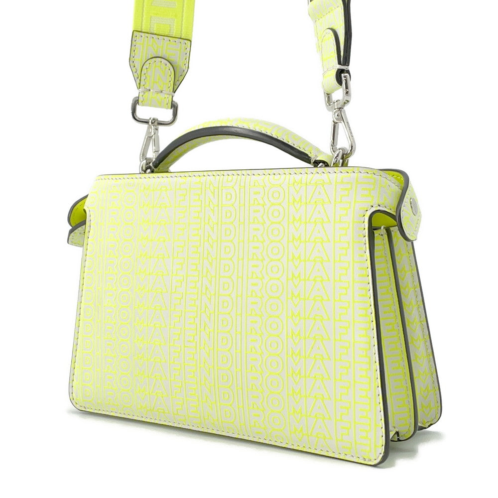 FENDI Marc Jacobs collaboration Peekaboo I.C.U. X-Cross Yellow7VA582 Leather