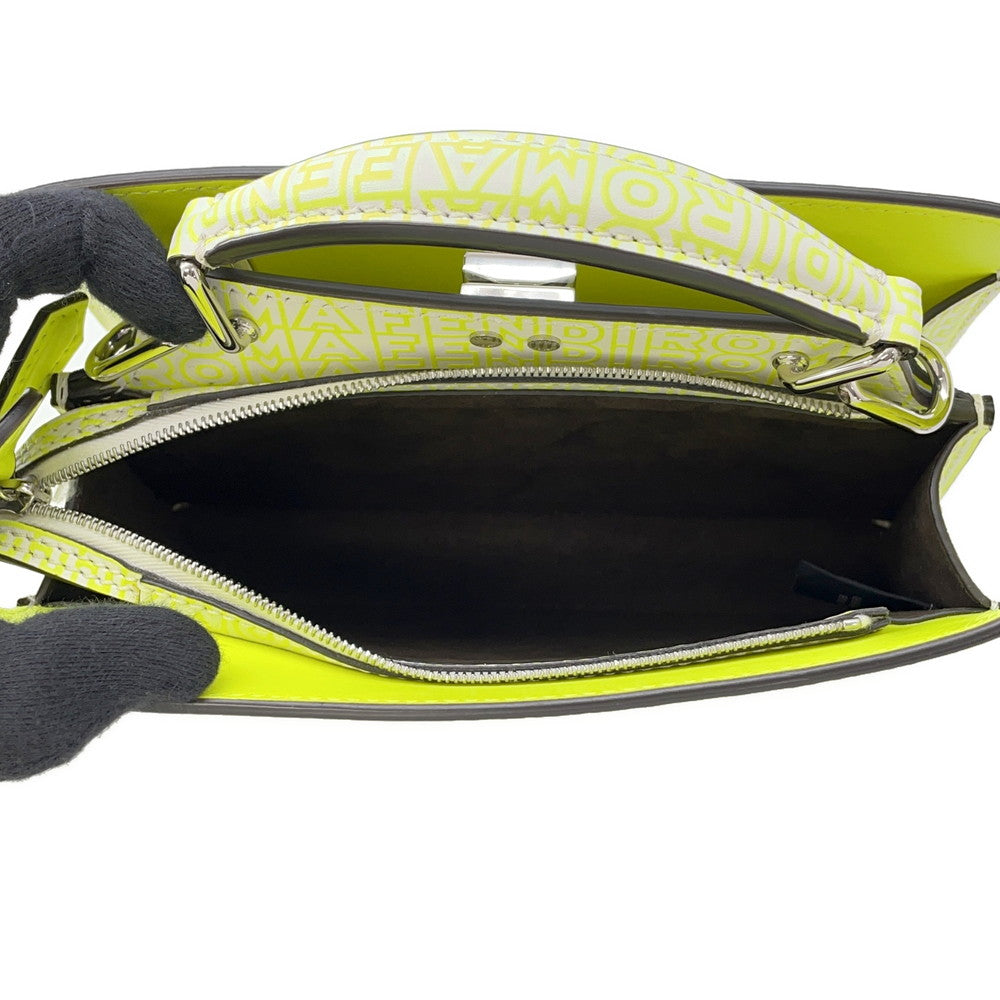 FENDI Marc Jacobs collaboration Peekaboo I.C.U. X-Cross Yellow7VA582 Leather