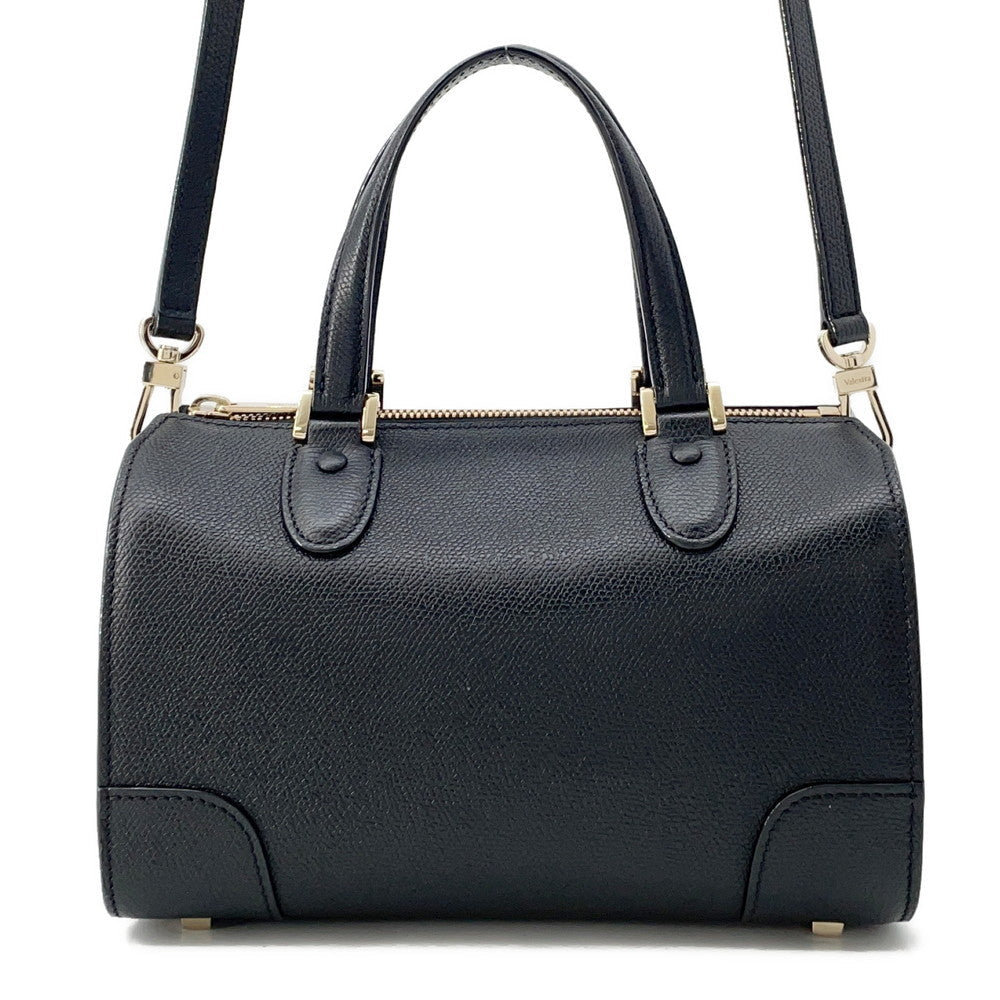 Valextra Valextra Pabila 2WAY Handbag BlackWBBB0031028LOC99NN Leather Size Mini