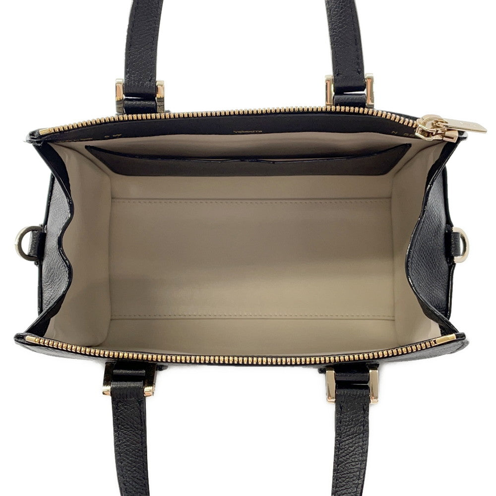 Valextra Valextra Pabila 2WAY Handbag BlackWBBB0031028LOC99NN Leather Size Mini