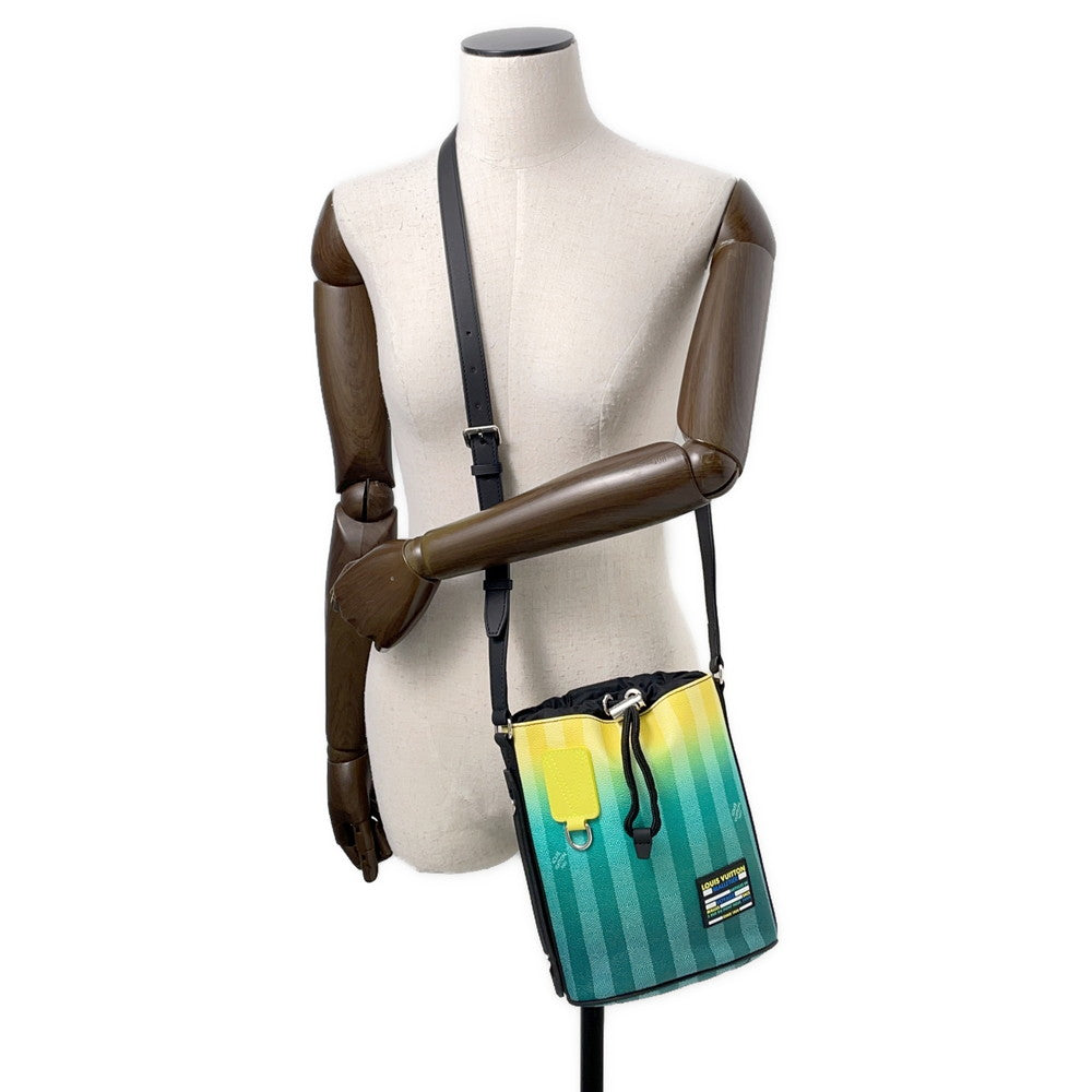 LOUIS VUITTON Sac Malang Yellow/GreenM59920 Damier stripe