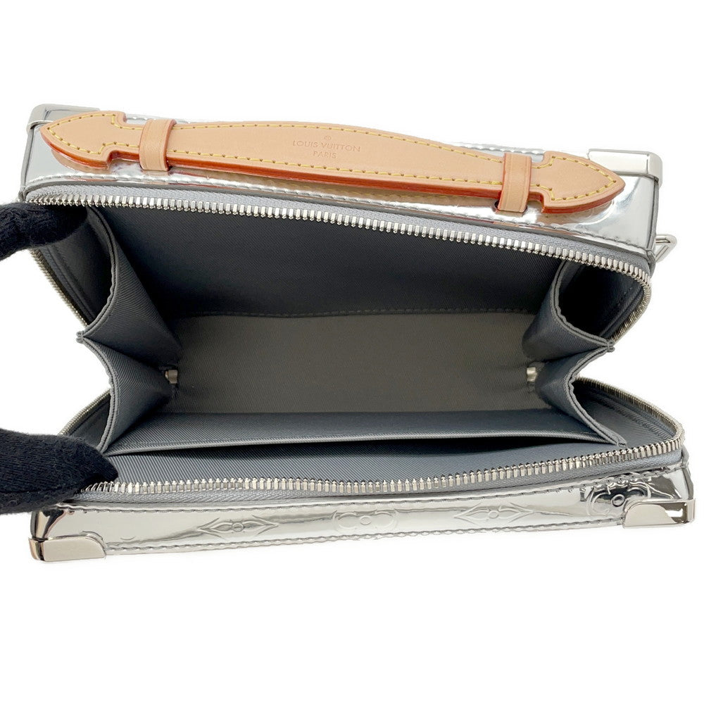 LOUIS VUITTON Handle ・ Soft Trunk SilverM45885 Monogram・Mirror