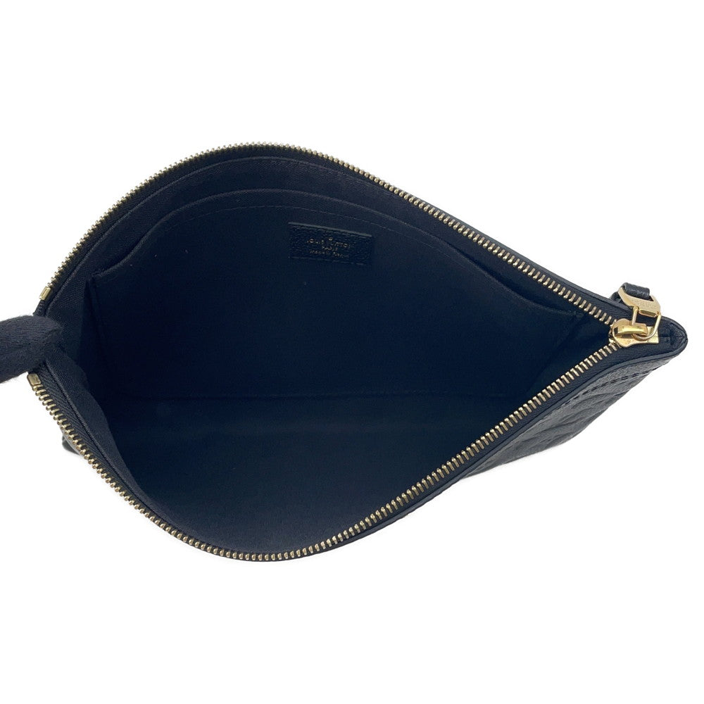 LOUIS VUITTON Daily Pouch NoirM62937 Monogram Empreinte Leather