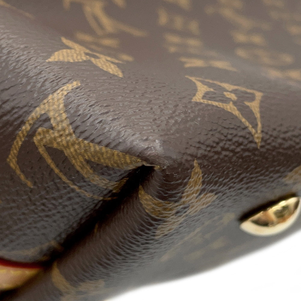 LOUIS VUITTON Carryall NM BordeauxM46203 Monogram Size PM