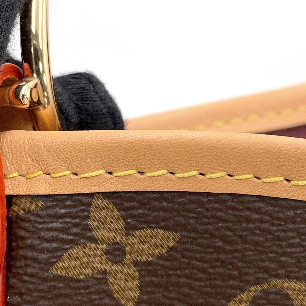 LOUIS VUITTON Carryall NM BordeauxM46203 Monogram Size PM