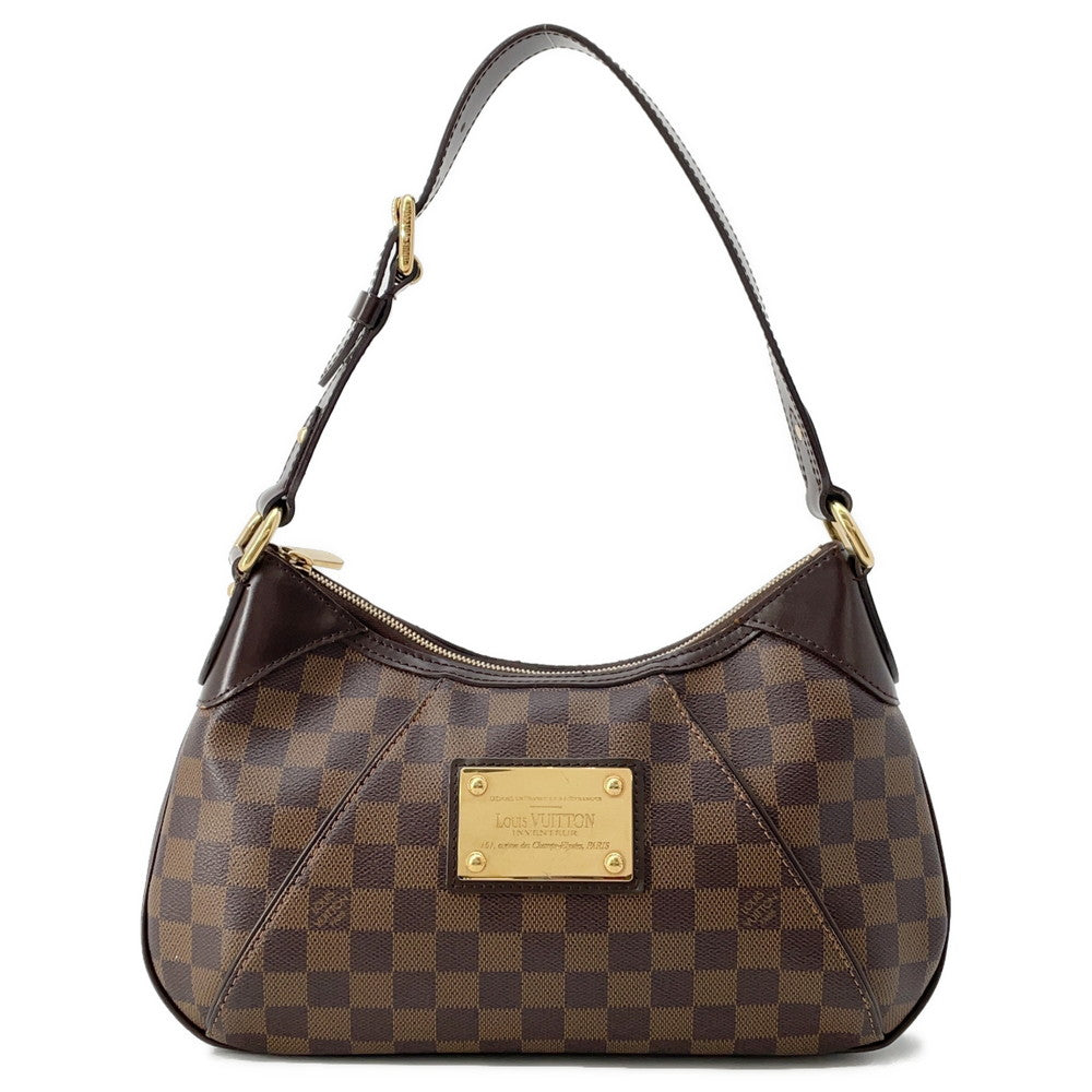 LOUIS VUITTON Thames RedN48180 Damier Ebene Canvas Size PM