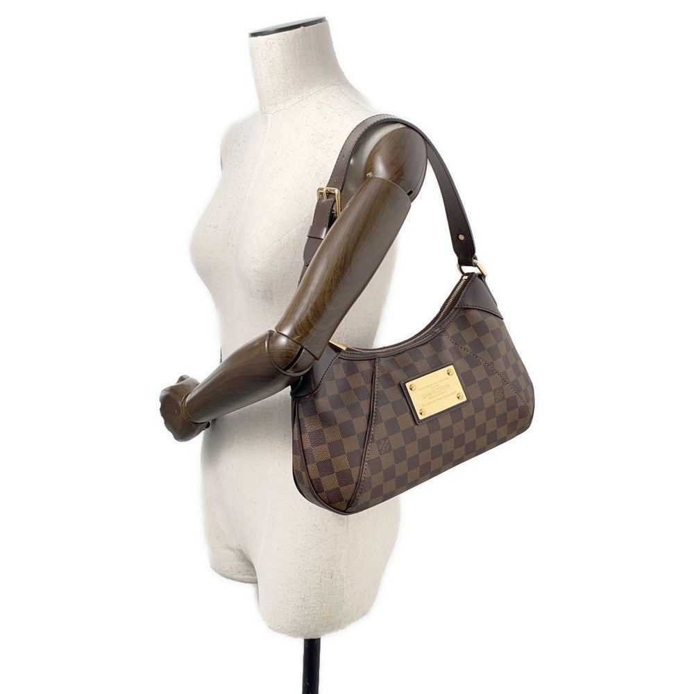 LOUIS VUITTON Thames RedN48180 Damier Ebene Canvas Size PM