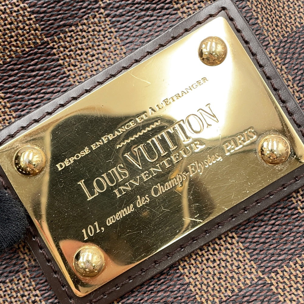 LOUIS VUITTON Thames RedN48180 Damier Ebene Canvas Size PM