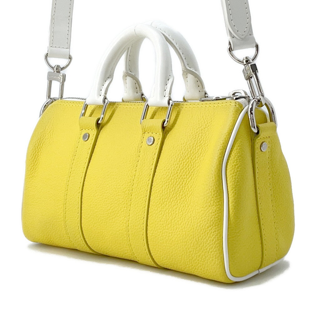 LOUIS VUITTON Everyday LV Keepall YellowM80842 Leather Size XS