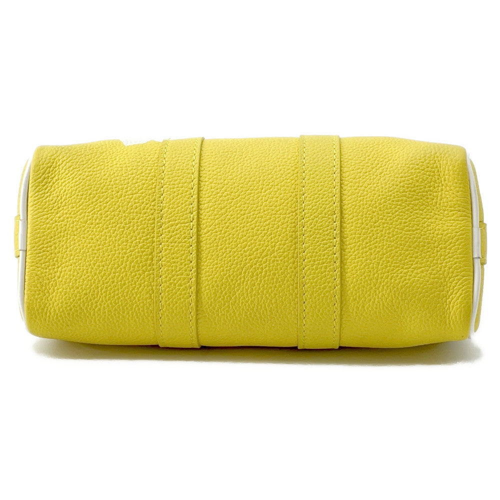 LOUIS VUITTON Everyday LV Keepall YellowM80842 Leather Size XS