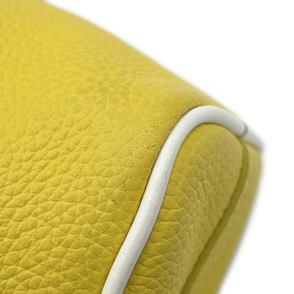 LOUIS VUITTON Everyday LV Keepall YellowM80842 Leather Size XS