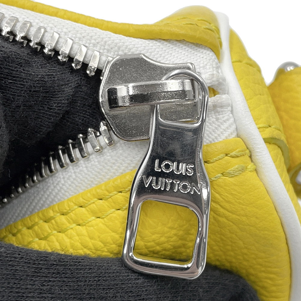 LOUIS VUITTON Everyday LV Keepall YellowM80842 Leather Size XS