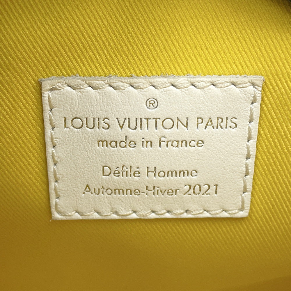 LOUIS VUITTON Everyday LV Keepall YellowM80842 Leather Size XS