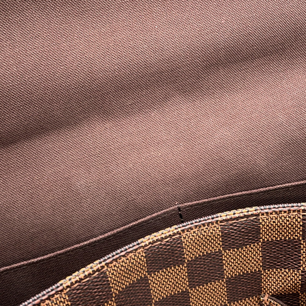 LOUIS VUITTON Broadway RedN42270 Damier Ebene Canvas