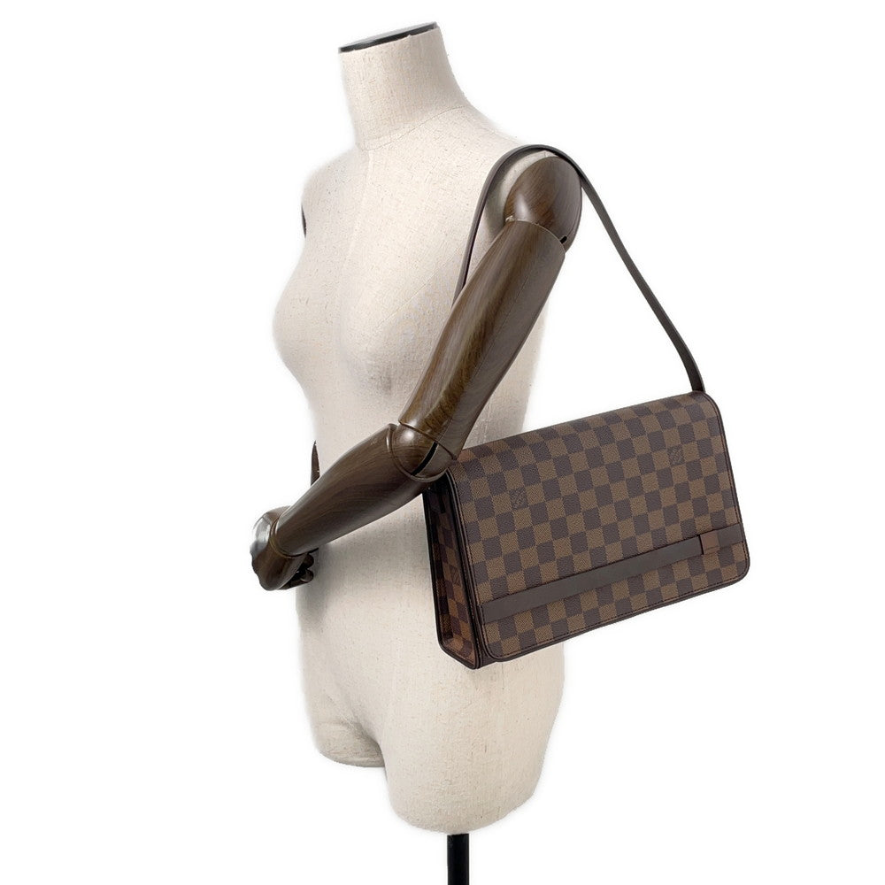LOUIS VUITTON Tribeca Ron RedN51160 Damier Ebene Canvas