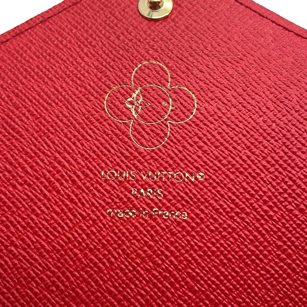 LOUIS VUITTON Pochette Kirigami Candy RedM12203 Monogram Vivienne