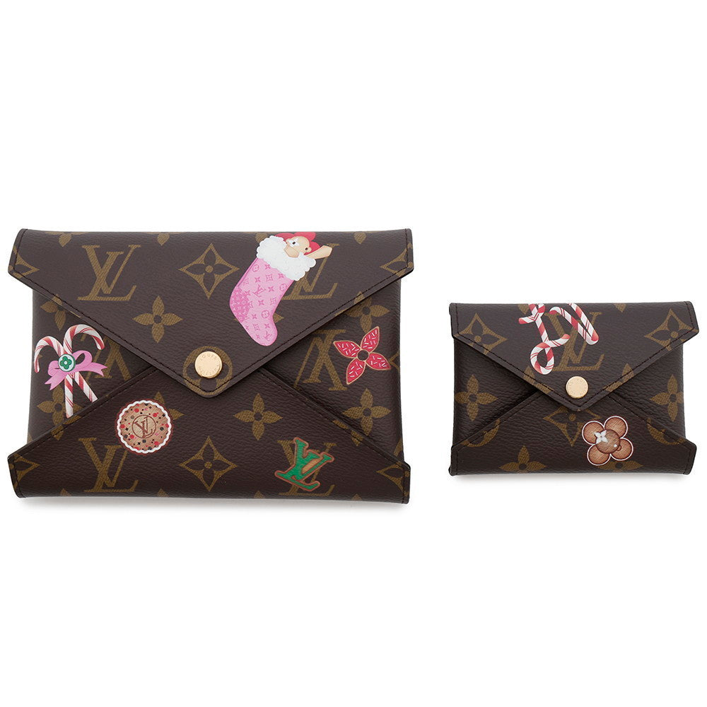 LOUIS VUITTON Pochette Kirigami Candy RedM12203 Monogram Vivienne