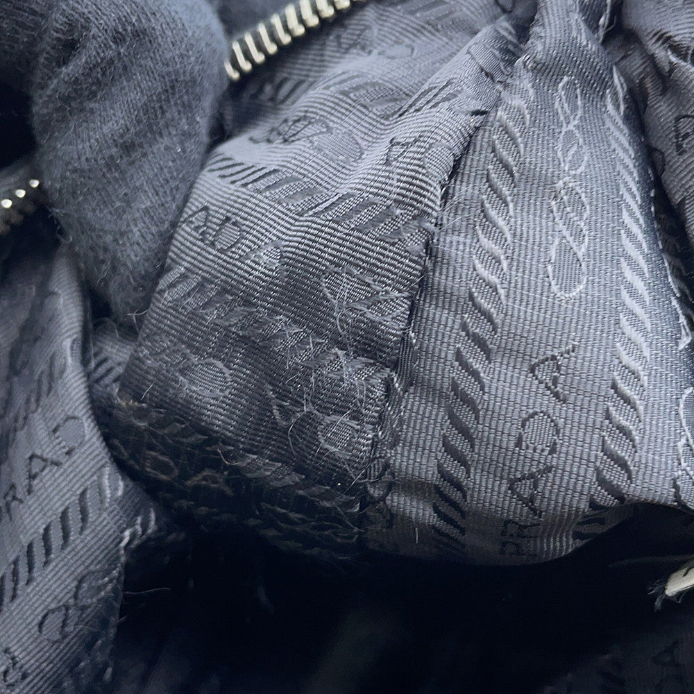 PRADA Shoulder Bag Re-Edition 2005 Black1BH204 Nylon