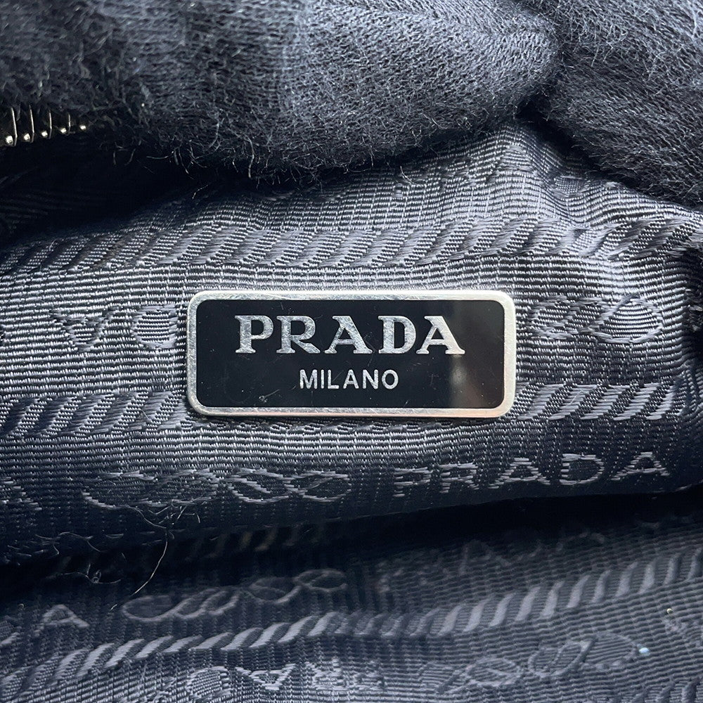 PRADA Shoulder Bag Re-Edition 2005 Black1BH204 Nylon