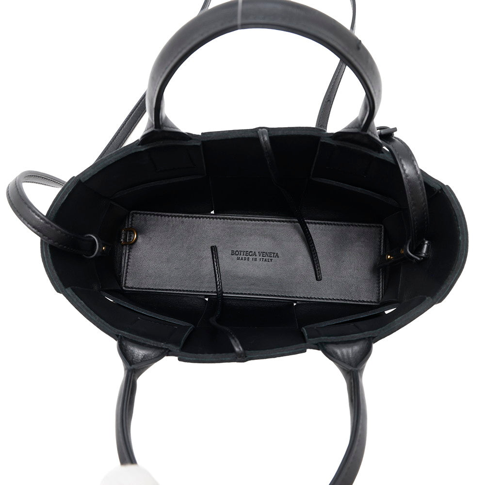 Bottega Veneta alcotote Black709337 Lambskin Size Mini