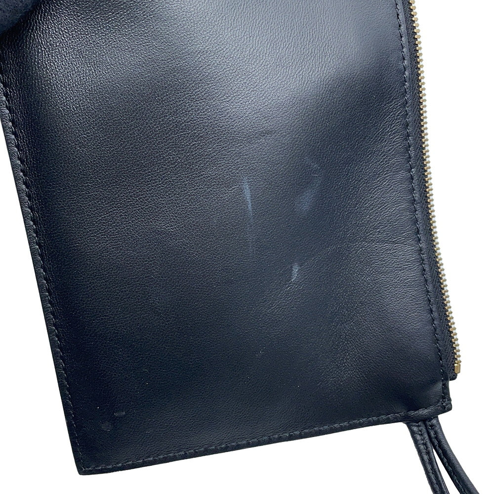 Bottega Veneta alcotote Black709337 Lambskin Size Mini