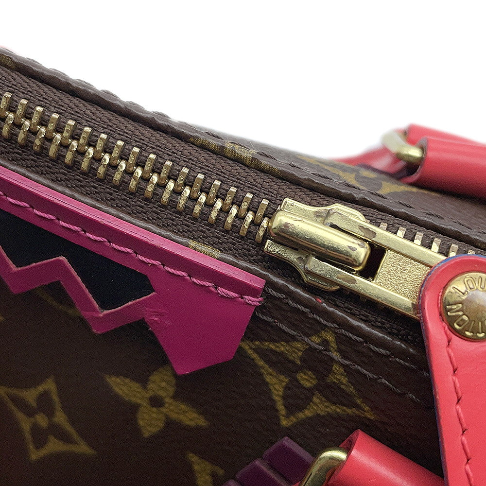 LOUIS VUITTON Totem Speedy FlamingoM41665 Monogram Size 30
