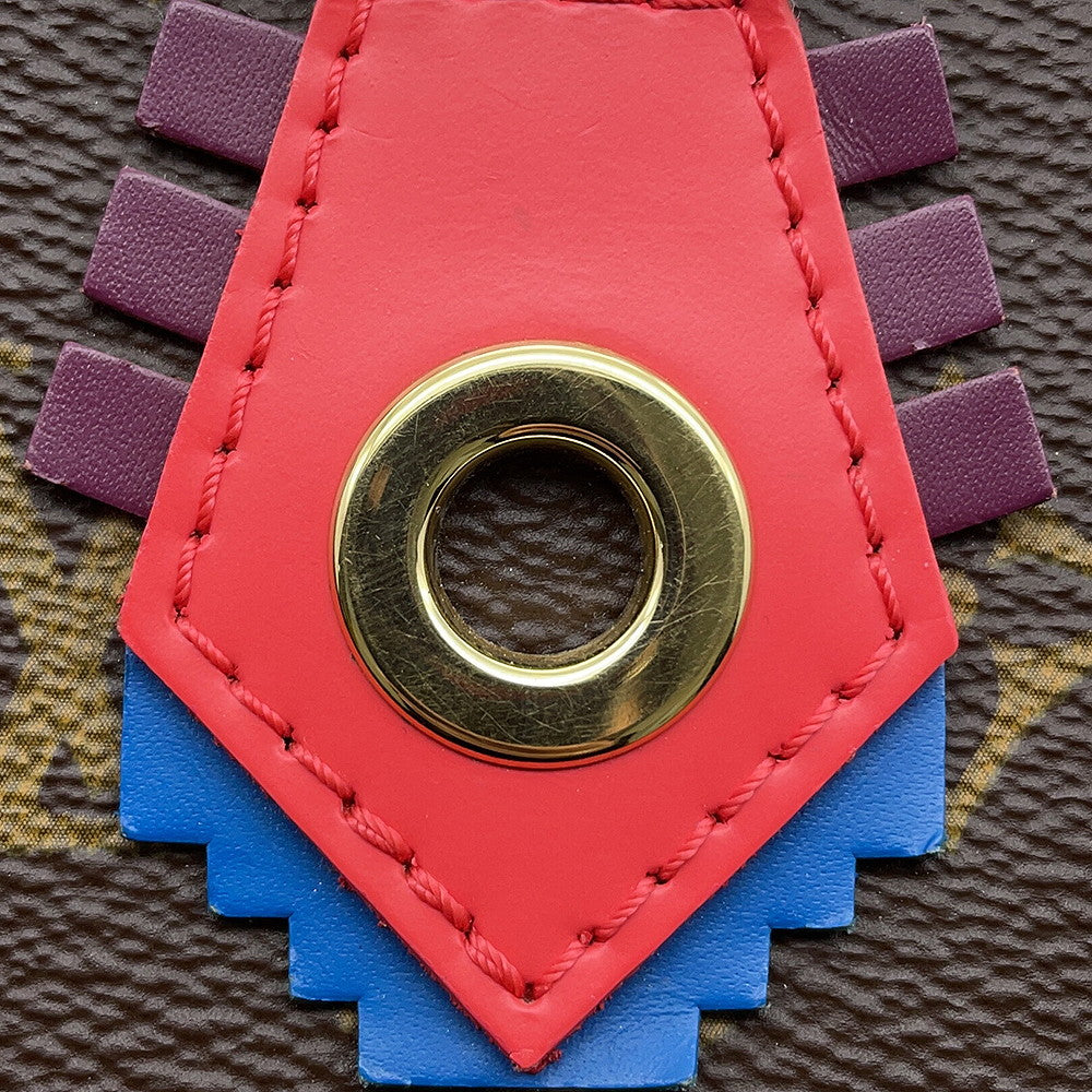 LOUIS VUITTON Totem Speedy FlamingoM41665 Monogram Size 30