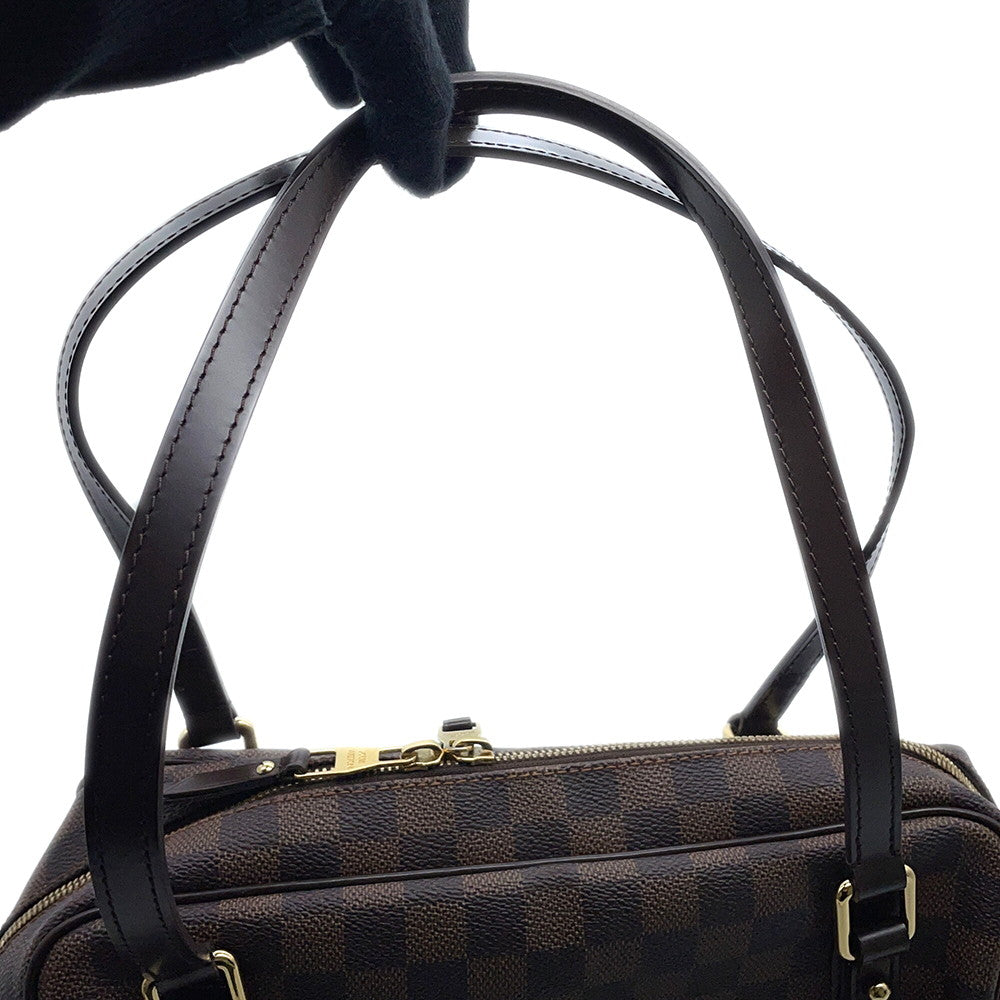 LOUIS VUITTON Rivington RedN41157 Damier Ebene Canvas Size PM