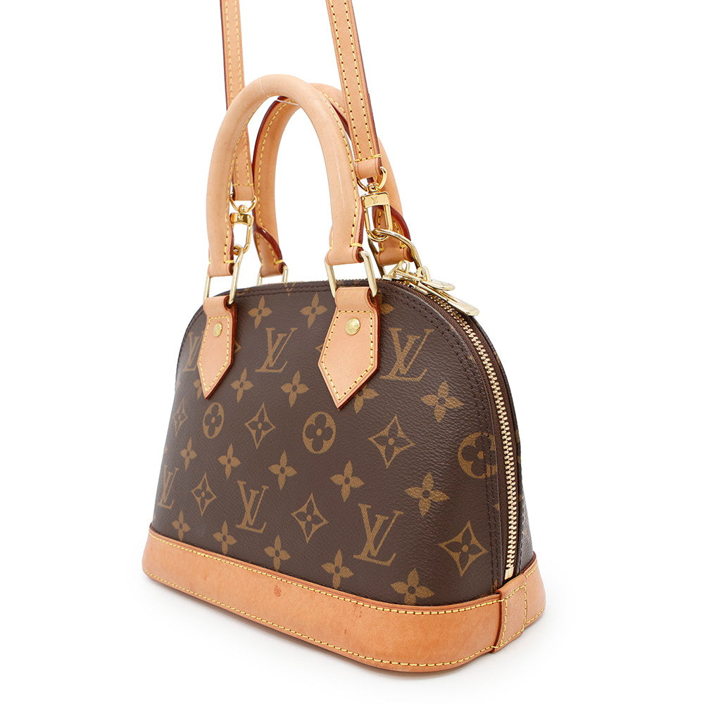 LOUIS VUITTON Alma BrownM53152 Monogram Size BB