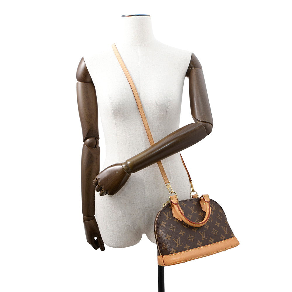 LOUIS VUITTON Alma BrownM53152 Monogram Size BB