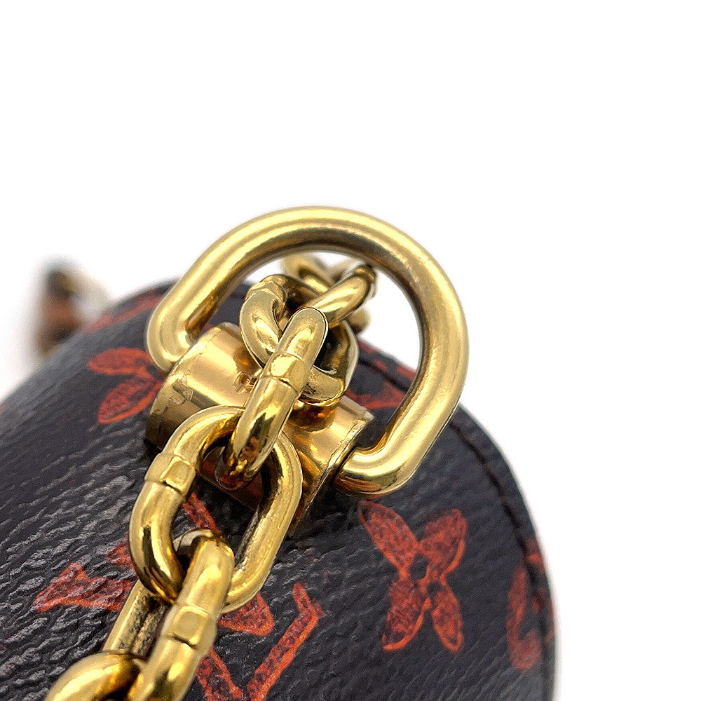 LOUIS VUITTON Sac Twist OrangeM44408 Monogram・Catogram Size MM